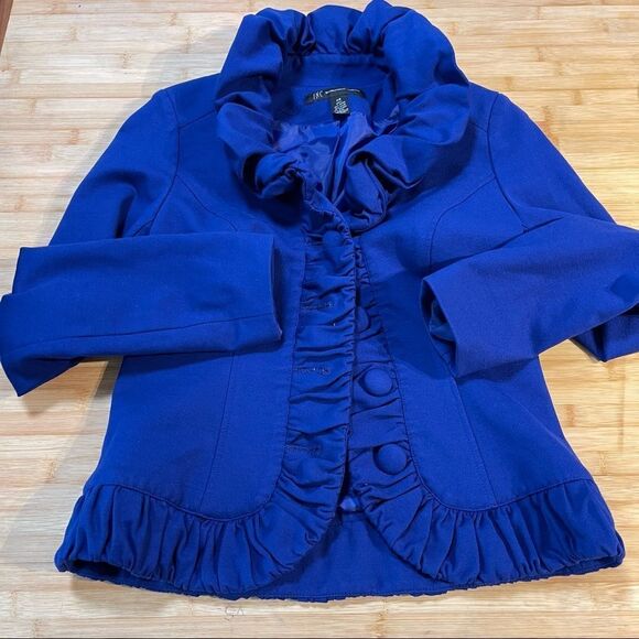 Blue blazer by INC - Picture 3 of 12